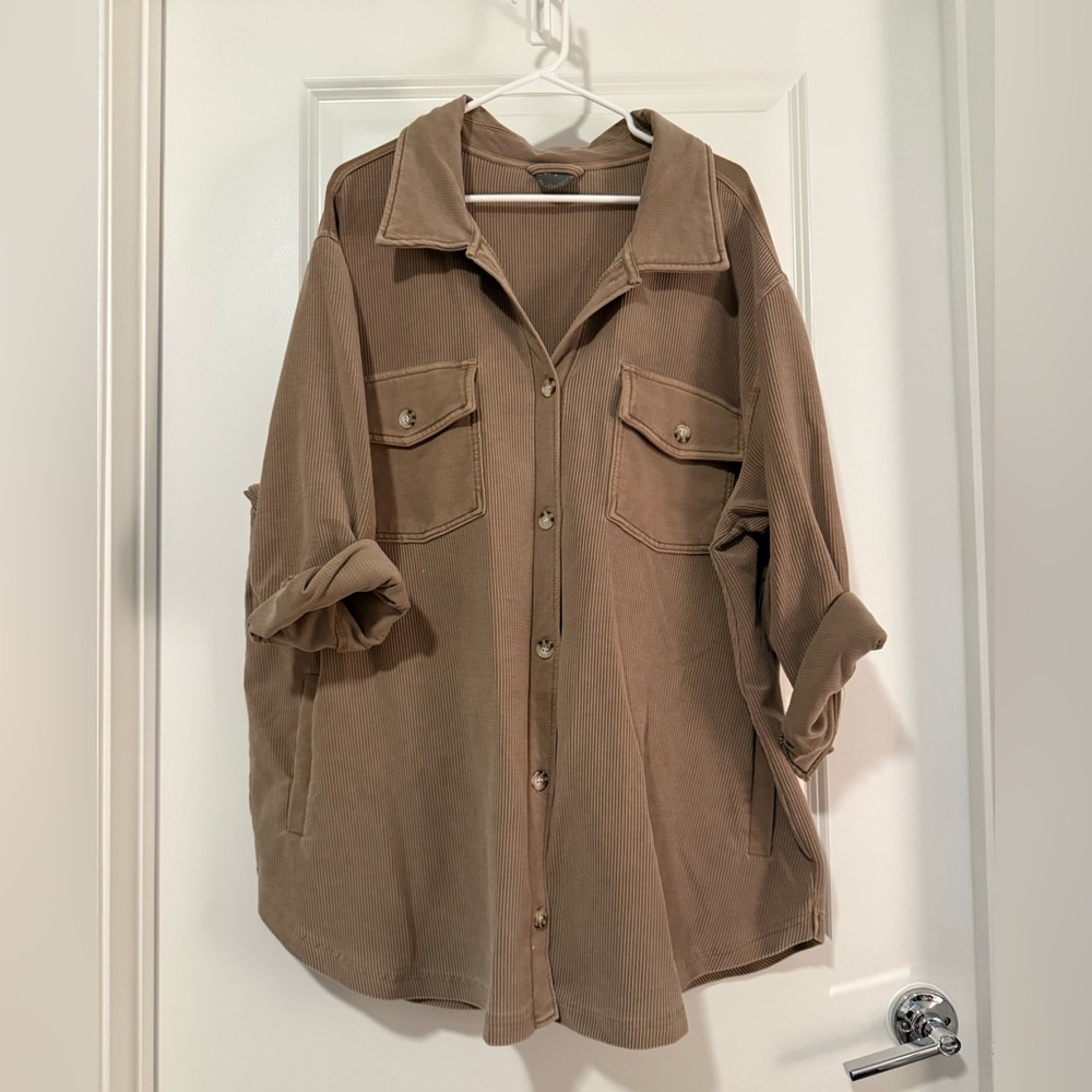 Arula Brown Shacket